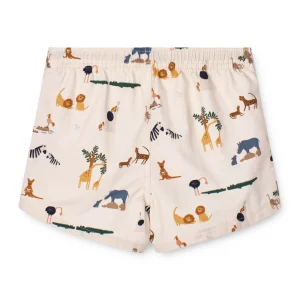 LIEWOOD Badetøj^Aiden Badeshorts Med Print All together / Sandy