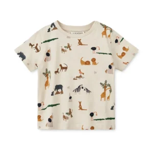 LIEWOOD Trøjer Og Toppe | Tøj^Apia Baby T-Shirt Med Print All together / Sandy