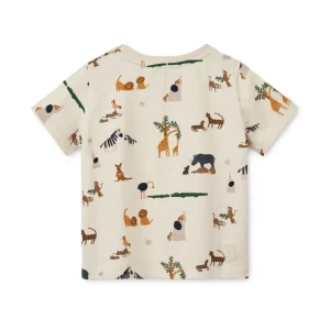 LIEWOOD Trøjer Og Toppe | Tøj^Apia Baby T-Shirt Med Print All together / Sandy