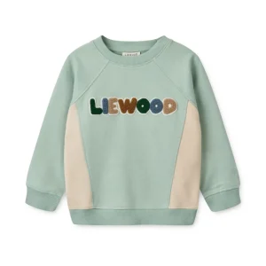 LIEWOOD Trøjer Og Toppe | Sweats^Aude Sweatshirt Med Print Ice blue / Sandy