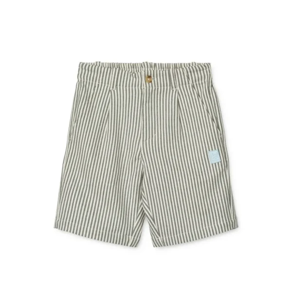 LIEWOOD Bukser Og Shorts | Tøj^Barrett stribed Shorts Y/D Stripe Whale Blue / Creme de la Creme