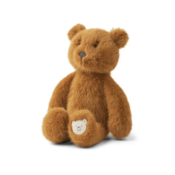 LIEWOOD Musthaves Til Baby | Plys Kollektionen^Binnie Lille Bjørnebamse Golden caramel