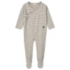 LIEWOOD Musthaves Til Baby | Nattøj^Bolde babyjumpsuit med striber Y/D Stripe Sandy / Classic navy