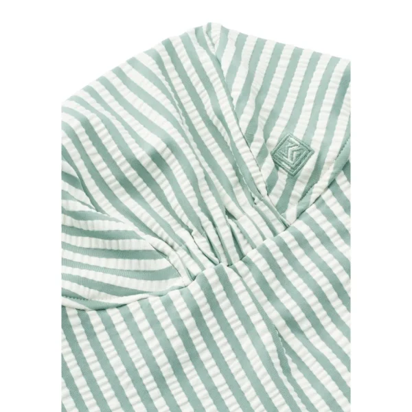 LIEWOOD Accessories^Cecilia Bæk og Bølge Badehat Stripe Peppermint / Crisp white