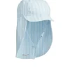 LIEWOOD Solhatte | Accessories^Cecilia Solhat Y/D stripe Pure sky / Creme de la creme