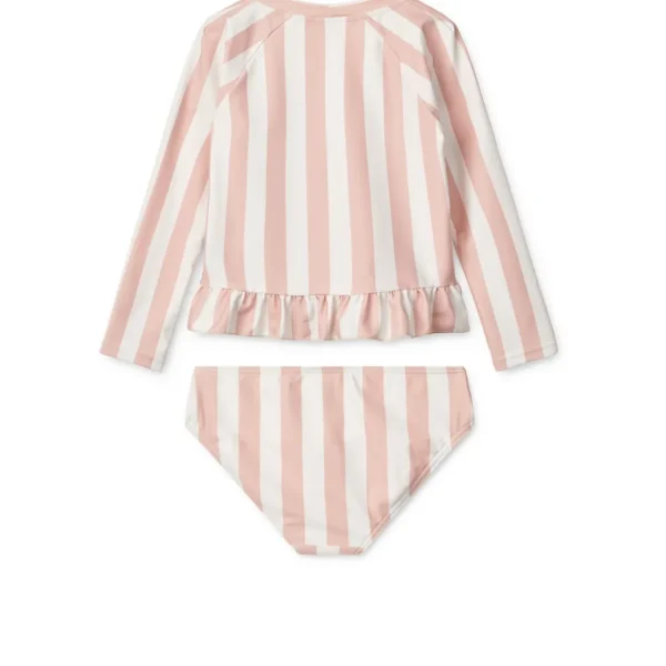 LIEWOOD Badetøj^Dagny Todelt Badetøj Y/D stripe Sorbet rose / creme de la creme