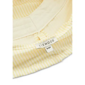 LIEWOOD Accessories^Damona Badehat Y/D stripe Lemonade / Creme de la creme