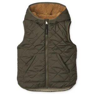 LIEWOOD Jakker Og Veste | Pile Og Fleece^Diana vendbar vest Army brown mix