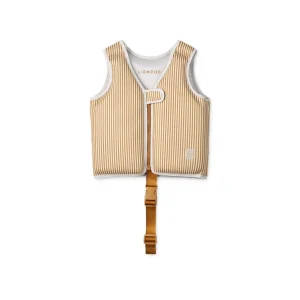 LIEWOOD Svømmeudstyr | Badetøj^Dove Badevest Stripe: Sandy/golden caramel