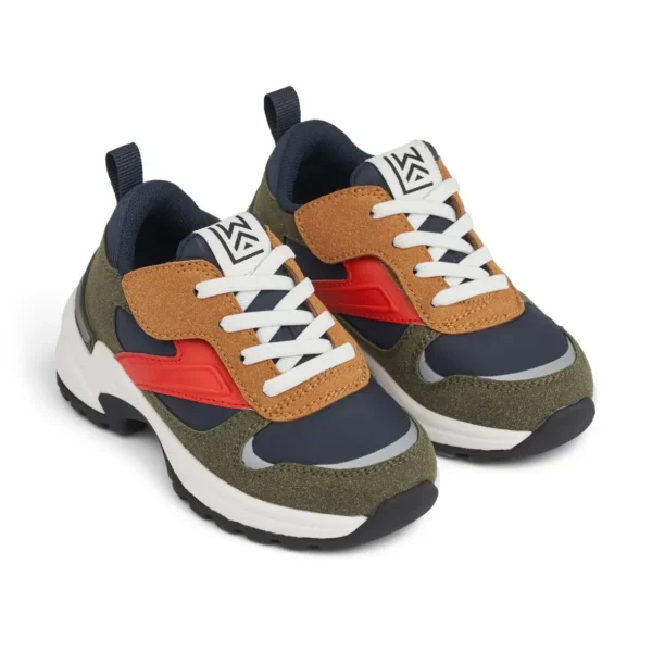 LIEWOOD Sneakers^Evi Blinkesko Army brown multi mix