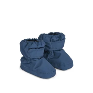 LIEWOOD Babysko^Heather Babyfooties Indigo blue