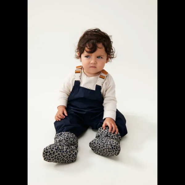 LIEWOOD Babysko^Heather Babyfooties Mini leo / Mist