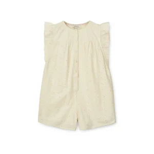 LIEWOOD Tøj^Holmfrid Anglaise-Jumpsuit Cloud cream