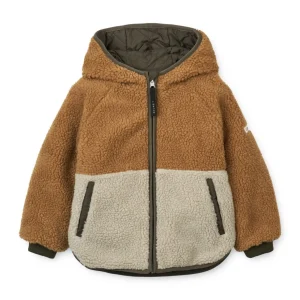 LIEWOOD Jakker Og Veste | Pile Og Fleece^Jackson Vendbar Termojakke Army brown mix