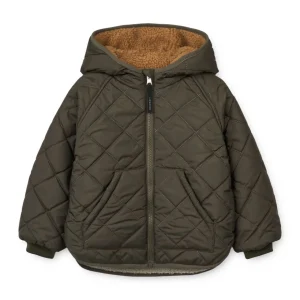 LIEWOOD Jakker Og Veste | Pile Og Fleece^Jackson Vendbar Termojakke Army brown mix