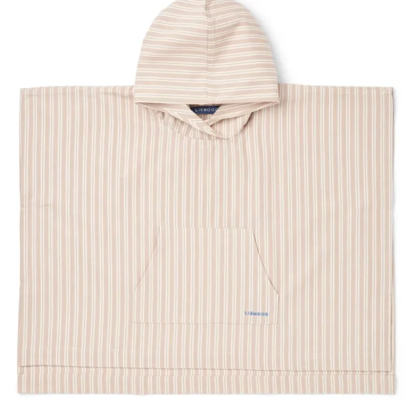 LIEWOOD Håndklæder Og Badekåber^Kaiden Håndklæde Poncho Y/D stripe Sorbet rose / Creme de la creme