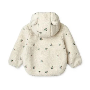 LIEWOOD Jakker Og Veste | Pile Og Fleece^Mara Teddy Jakke Med Ører Peach / Sandy Embroidery