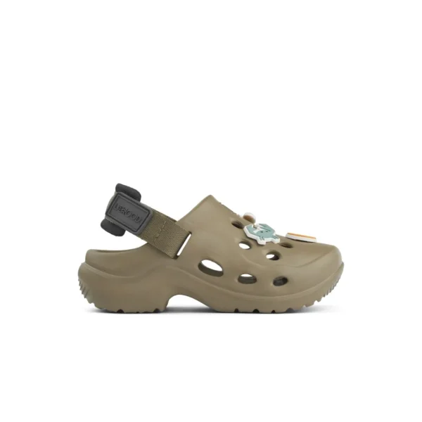 LIEWOOD Sandaler^Milas Sandaler Khaki / black