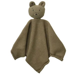 LIEWOOD Musthaves Til Baby | Pusletid^Milo strikket nusseklud Mr bear khaki