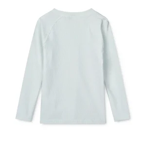 LIEWOOD Badetøj^Noah Bæk og Bølge Langærmet Bade-T-Shirt Y/D stripe Pure sky / Creme de la creme