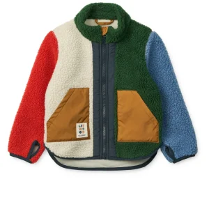 LIEWOOD Jakker Og Veste | Pile Og Fleece^Noam Fleecejakke Garden green multi mix