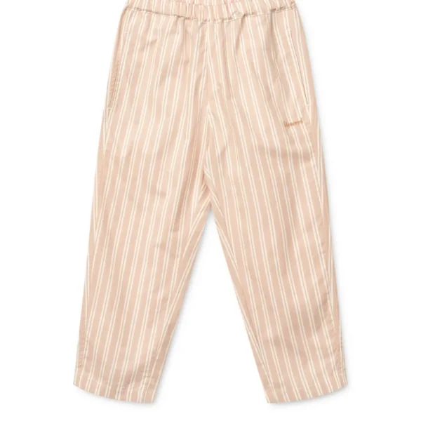 LIEWOOD Bukser Og Shorts | Tøj^Orlando Stribede Bukser Y/D stripe Sorbet rose / Creme de la creme