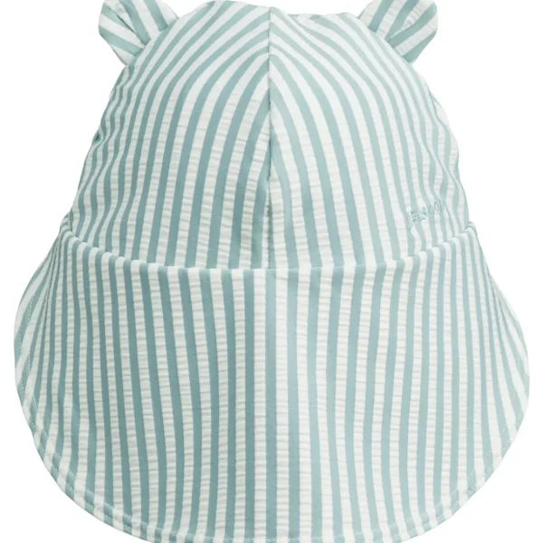 LIEWOOD Solhatte | Accessories^Senia bæk og bølge solhat Y/D stripe: Sea blue/white