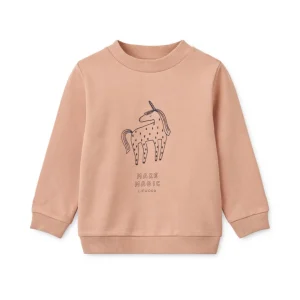 LIEWOOD Trøjer Og Toppe | Sweats^Thora Sweatshirt Med Print Unicorn / Pale tuscany