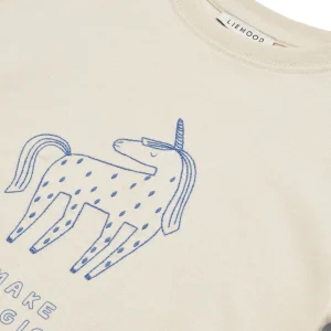 LIEWOOD Trøjer Og Toppe | Tøj^Ullrik Langærmet T-Shirt Med Print Unicorn / Sandy