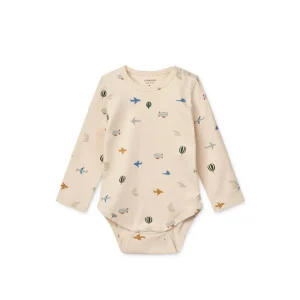 LIEWOOD Musthaves Til Baby | Undertøj^Yanni Baby Body Aviator / Ecru