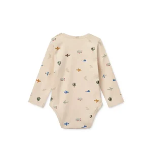 LIEWOOD Musthaves Til Baby | Undertøj^Yanni Baby Body Aviator / Ecru